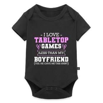 Board Games Game Figure Board - Baby Premium short-sleeve bodysuit - black - Front