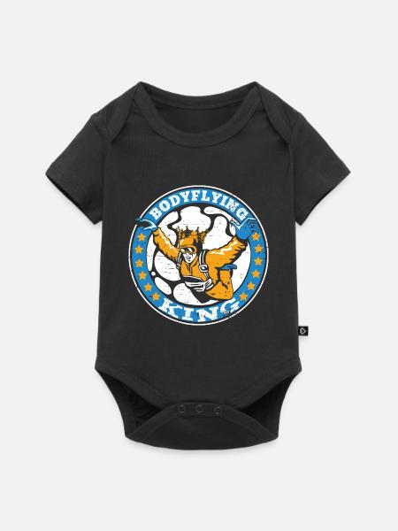 Indoor-Skydiving - Baby Premium Kurzarmbody - Schwarz