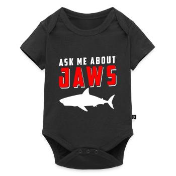Requins Plongée Pêcheur Animal - Body à manches courtes Premium Bébé - noir - Devant
