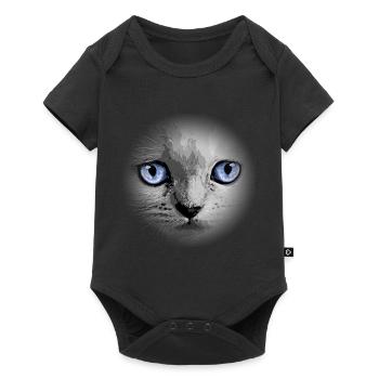 Kitty Kitten Cat - Baby Premium short-sleeve bodysuit - black - Front