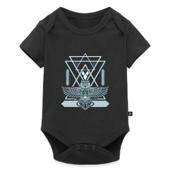 Symbole Superstition Couleurs Signification - Body à manches courtes Premium Bébé - noir - Devant