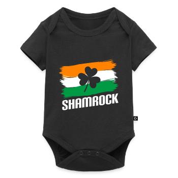 Happy Positive Money - Baby Premium short-sleeve bodysuit - black - Front