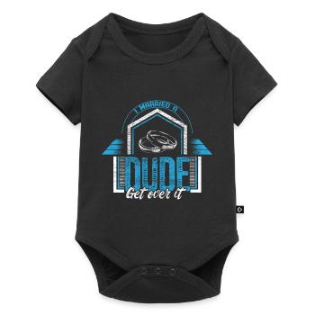 Gay Marriage Gay Relationship Gift Idea - Baby Premium short-sleeve bodysuit - black - Front