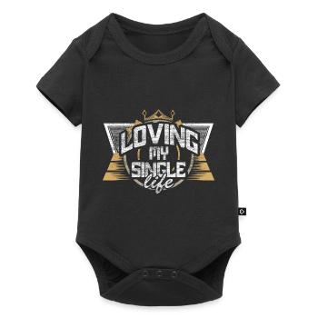 Single Party Gift - Baby Premium short-sleeve bodysuit - black - Front