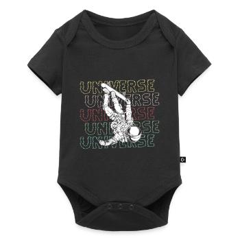 Espace Lune Mars - Body à manches courtes Premium Bébé - noir - Devant
