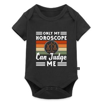 Geburtstag Horoskop September - Baby Premium Kurzarmbody - Schwarz - Vorne