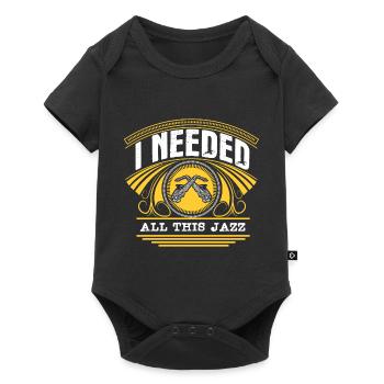 Saxophone Musical Instrument Chapel Gift - Baby Premium short-sleeve bodysuit - black - Front