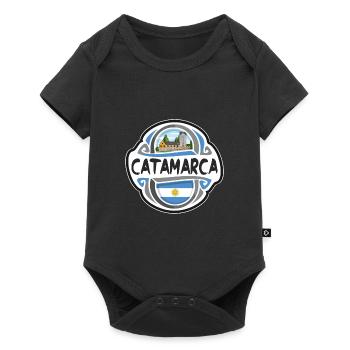 Katamarca Argentinien Flagge Reise Souvenir Abzeichen Sta - Baby Premium Kurzarmbody - Schwarz - Vorne