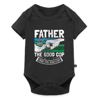 Father & Son Paternity Daddy - Baby Premium short-sleeve bodysuit - black - Front
