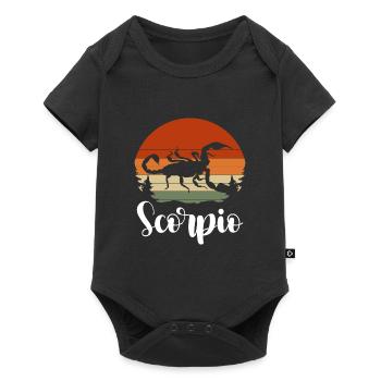 Constellation du Scorpion Astro Water - Body à manches courtes Premium Bébé - noir - Devant