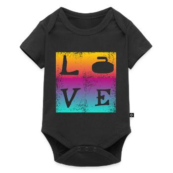 Dear Curling - Baby Premium short-sleeve bodysuit - black - Front