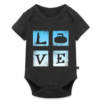 Dear Curling - Baby Premium short-sleeve bodysuit - black - Front