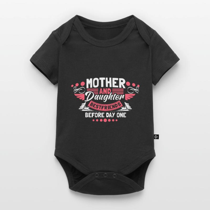 Mutter Tochter Eltern Geschenkidee Baby Premium Kurzarmbody