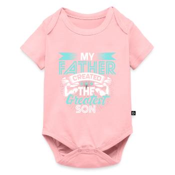 Best Son Gift - Baby Premium short-sleeve bodysuit - rose - Front