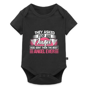 Best Daughter Cute Gift - Baby Premium short-sleeve bodysuit - black - Front