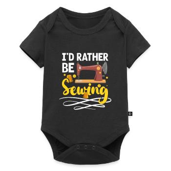 Seamstress Needle Knitting Custom Tailor - Baby Premium short-sleeve bodysuit - black - Front