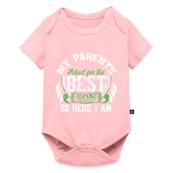 Best son sons - Baby Premium short-sleeve bodysuit - rose - Front