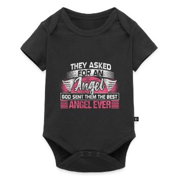 Daughter Mother Birthday Gift - Baby Premium short-sleeve bodysuit - black - Front