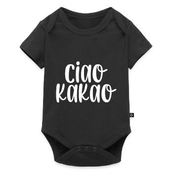 Ciao Kakao - Baby Premium Kurzarmbody - Schwarz - Vorne