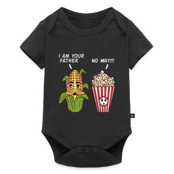 Vegan Farm Vegetable Yellow Cooking Collection - Baby Premium short-sleeve bodysuit - black - Front
