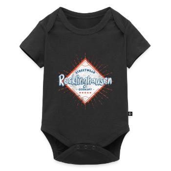 Recklinghausen Germany City Skyline Home - Baby Premium short-sleeve bodysuit - black - Front