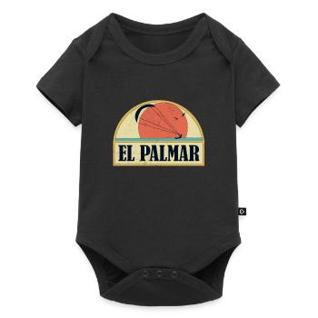 Kitesurfing El Palmar - Baby Premium short-sleeve bodysuit - black - Front