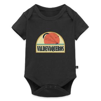 Kitesurfing Valdevaqueros - Baby Premium short-sleeve bodysuit - black - Front