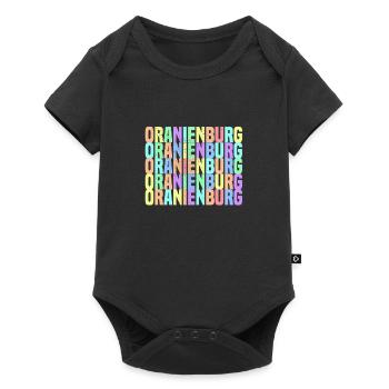 Oranienburg Toleranz - Baby Premium Kurzarmbody - Schwarz - Vorne