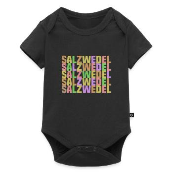 salzwedel - Baby Premium Kurzarmbody - Schwarz - Vorne