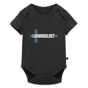 Ludwigslust - Baby Premium Kurzarmbody - Schwarz - Vorne