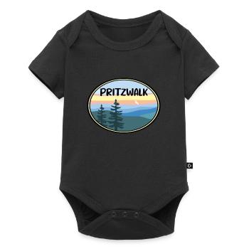 Pritzwalk - Baby Premium Kurzarmbody - Schwarz - Vorne