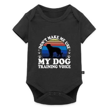 Barbet Dog Lover Silhouette Vintage Sunset - Baby Premium short-sleeve bodysuit - black - Front