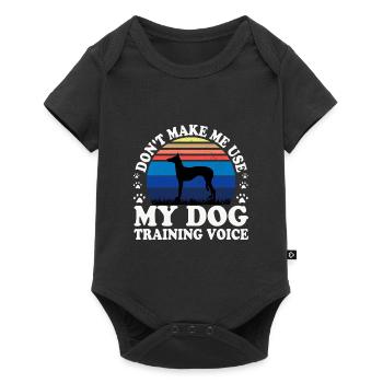 Ibizan Hound Dog Lover Silhouette Vintage Sunset - Baby Premium short-sleeve bodysuit - black - Front
