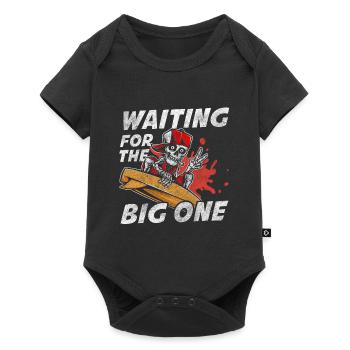 Surfing Surfergirl Sport - Baby Premium short-sleeve bodysuit - black - Front