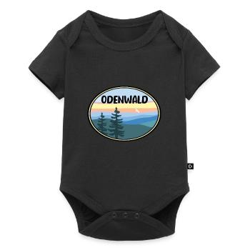 Odenwald - Baby Premium Kurzarmbody - Schwarz - Vorne
