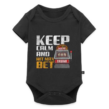Casino Slot Games Casino - Baby Premium short-sleeve bodysuit - black - Front