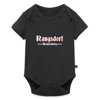 Rangsdorf - Baby Premium Kurzarmbody - Schwarz - Vorne
