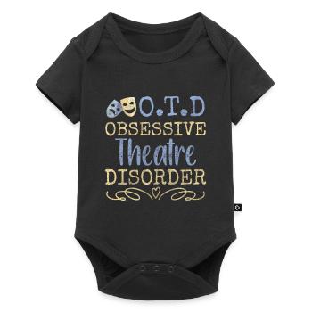 Bühne Schauspielerin Künstler - Baby Premium Kurzarmbody - Schwarz - Vorne