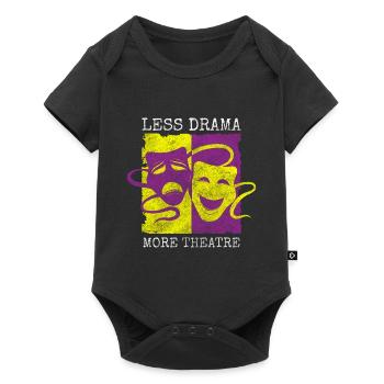 Théâtre Théâtre Théâtre Ami Pièce de théâtre - Body à manches courtes Premium Bébé - noir - Devant