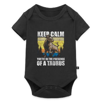 Horoscope Constellation du Zodiaque - Body à manches courtes Premium Bébé - noir - Devant
