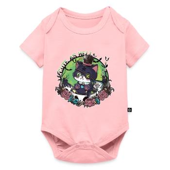 Le réveil de Catleman Jack - Body à manches courtes Premium Bébé - rose - Devant