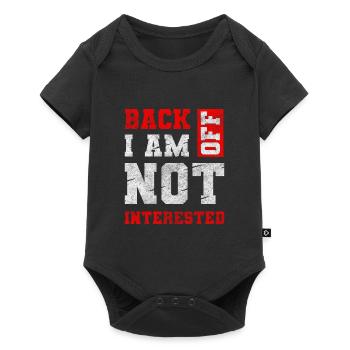 Rebel No Sarcastic - Baby Premium short-sleeve bodysuit - black - Front