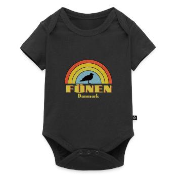 Île de Fionie, Danemark - Body à manches courtes Premium Bébé - noir - Devant