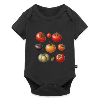 Tomates - Body à manches courtes Premium Bébé - noir - Devant