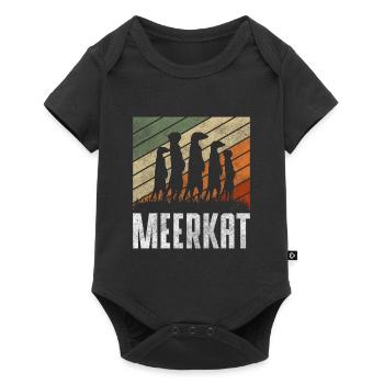 Wilderness Zoo Group Desert - Baby Premium short-sleeve bodysuit - black - Front
