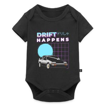 Véhicule de course de sport automobile - Body à manches courtes Premium Bébé - noir - Devant