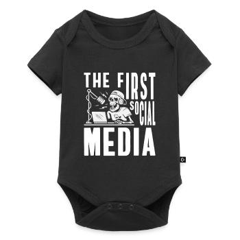 Moderator Announcement Job - Baby Premium short-sleeve bodysuit - black - Front
