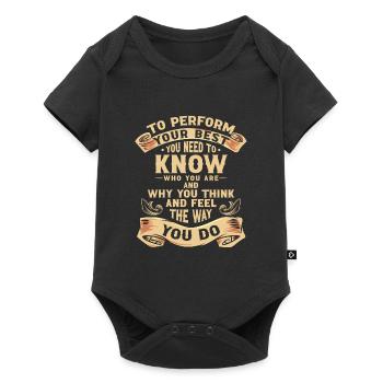 Street Musician Donation Town Musician Musical - Baby Premium short-sleeve bodysuit - black - Front