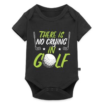 There's No Crying In Golf - Baby Premium short-sleeve bodysuit - black - Front