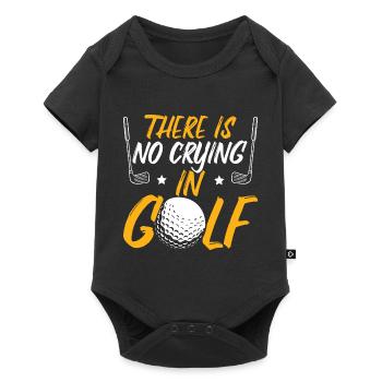 There's No Crying In Golf - Baby Premium short-sleeve bodysuit - black - Front